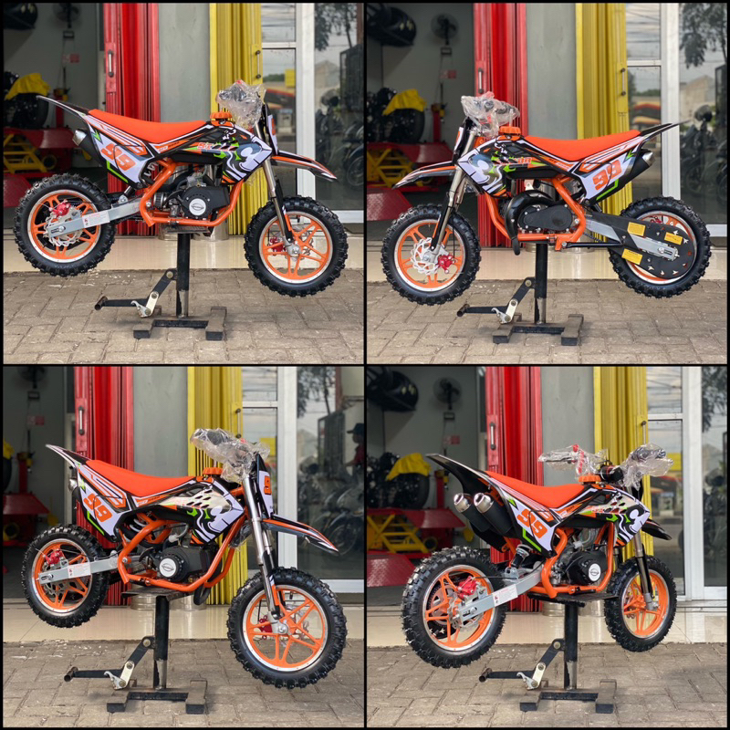 Mini Motor Trail Mini Pocket Bike SIMBA 50cc 2tak Not Lenka