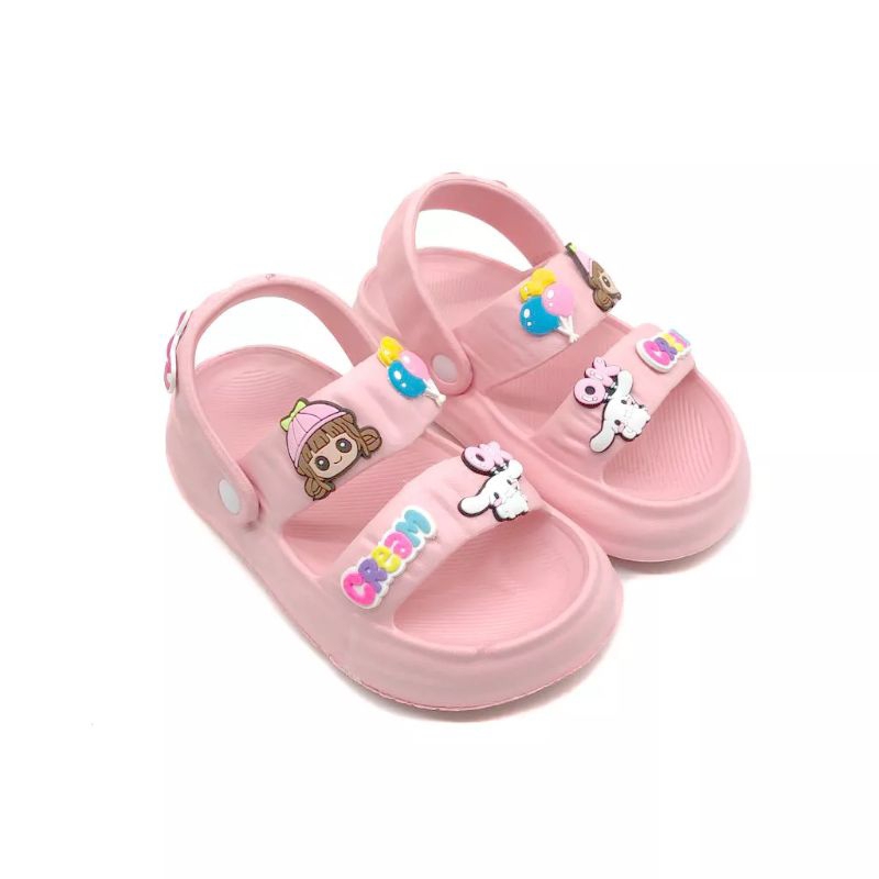 Sandal Anak Unisex Senda Hilo's Let Anak Cewek Cowok Tali Belakang