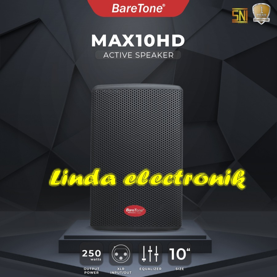 speaker aktif baretone max 10hd baretone max10hd baretone max10 hd 1bh