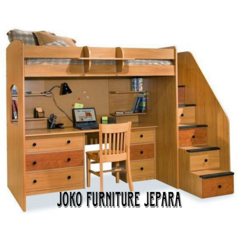 dipan tingkat anak/meja belajar