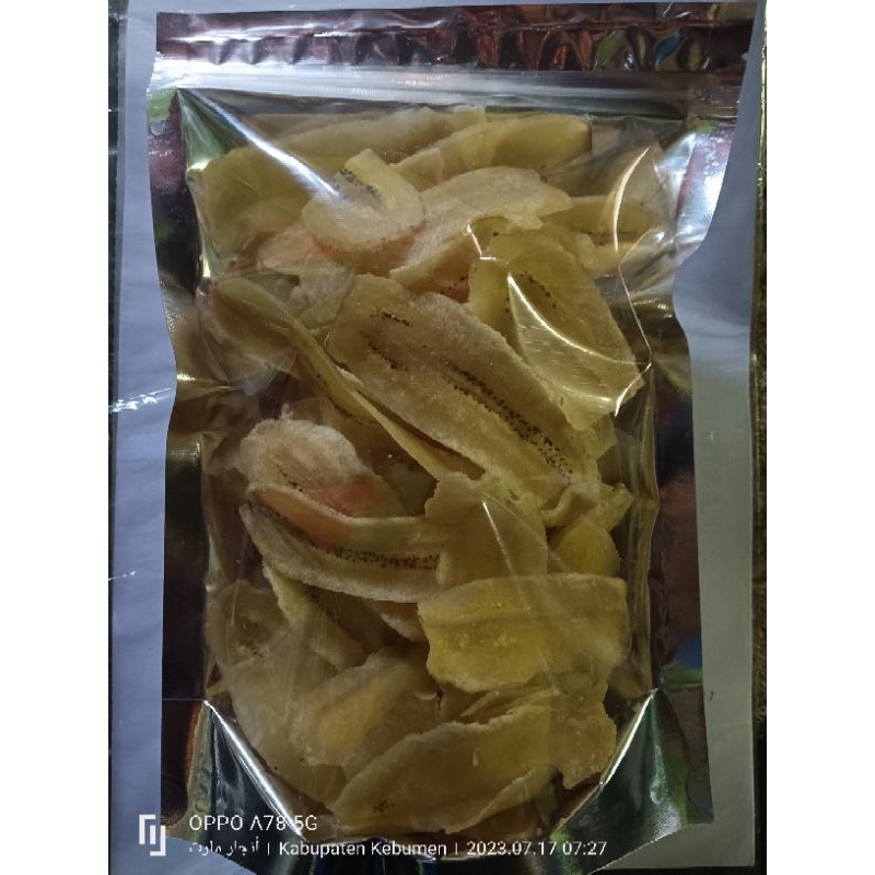 

Kripik pisang Gurih 150 gr