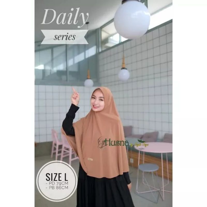 hijab instan daily series L ori by Husna sugih jaya