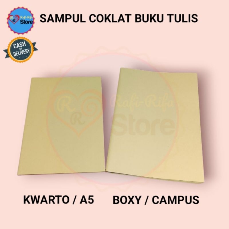 

Sampul Coklat Buku Tulis Tebal isi 20 Lembar