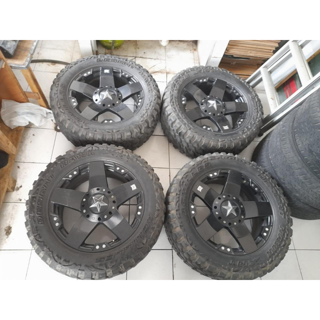 VELG SEKEN RASTA RING 20X8,5 PNP HILUX,FORD RANGER,TRITON,PAJERO,FORTUNER ,STRADA Dll