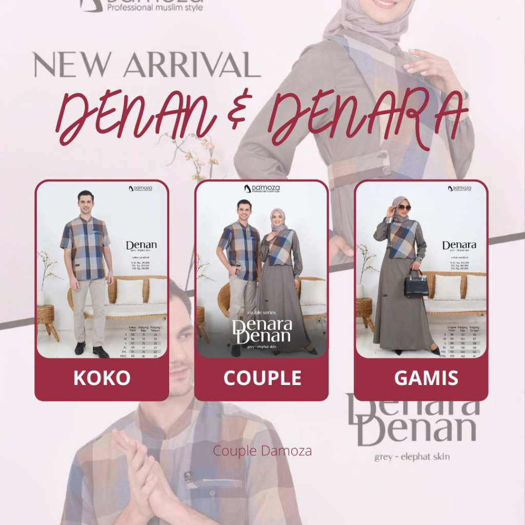 COUPLE DAMOZA DENAN & DENARA / COUPLE PASANGAN KOMPAK / DENAN & DENARA / DAMOZA DENAN / DAMOZA DENAR