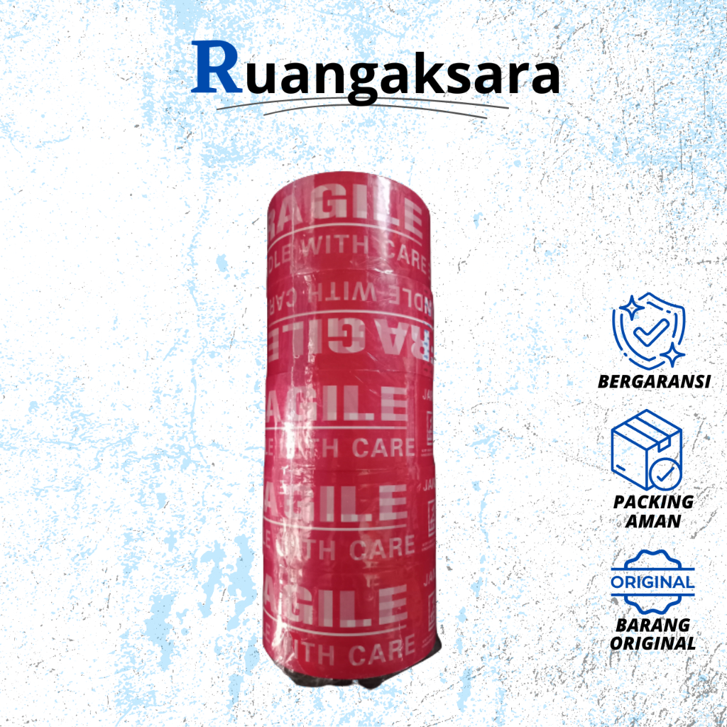 

LAKBAN FRAGILE MERAH - LAKBAN JANGAN DIBANTING MUDAH PECAH