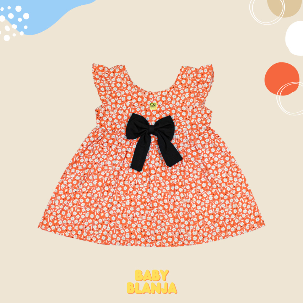 Dress Bayi Perempuan 6 12 Bulan Ayara