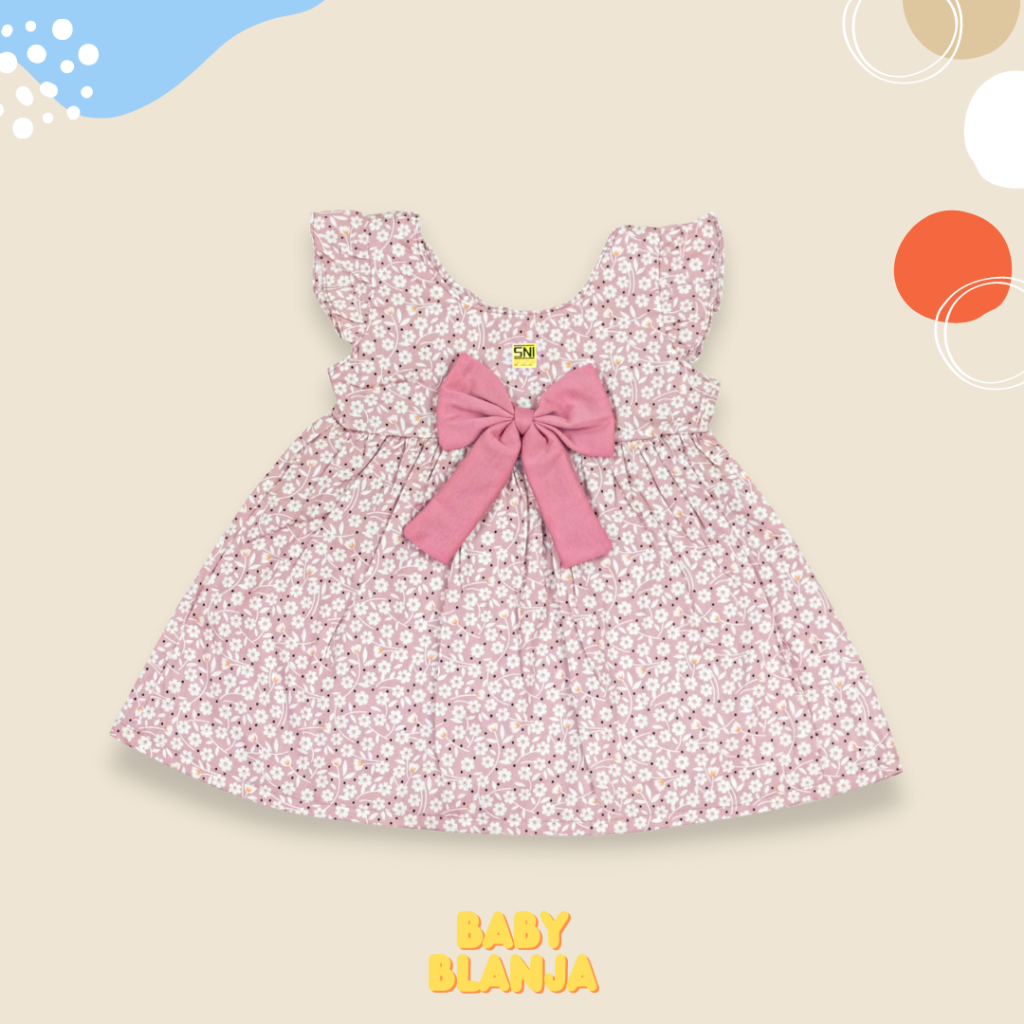 Dress Bayi Perempuan 6 12 Bulan Ayara