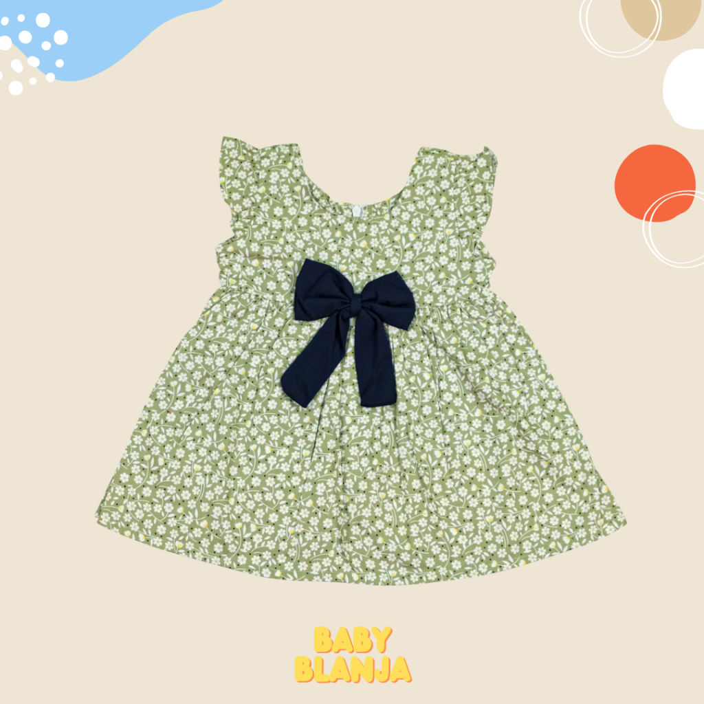 Dress Bayi Perempuan 6 12 Bulan Ayara