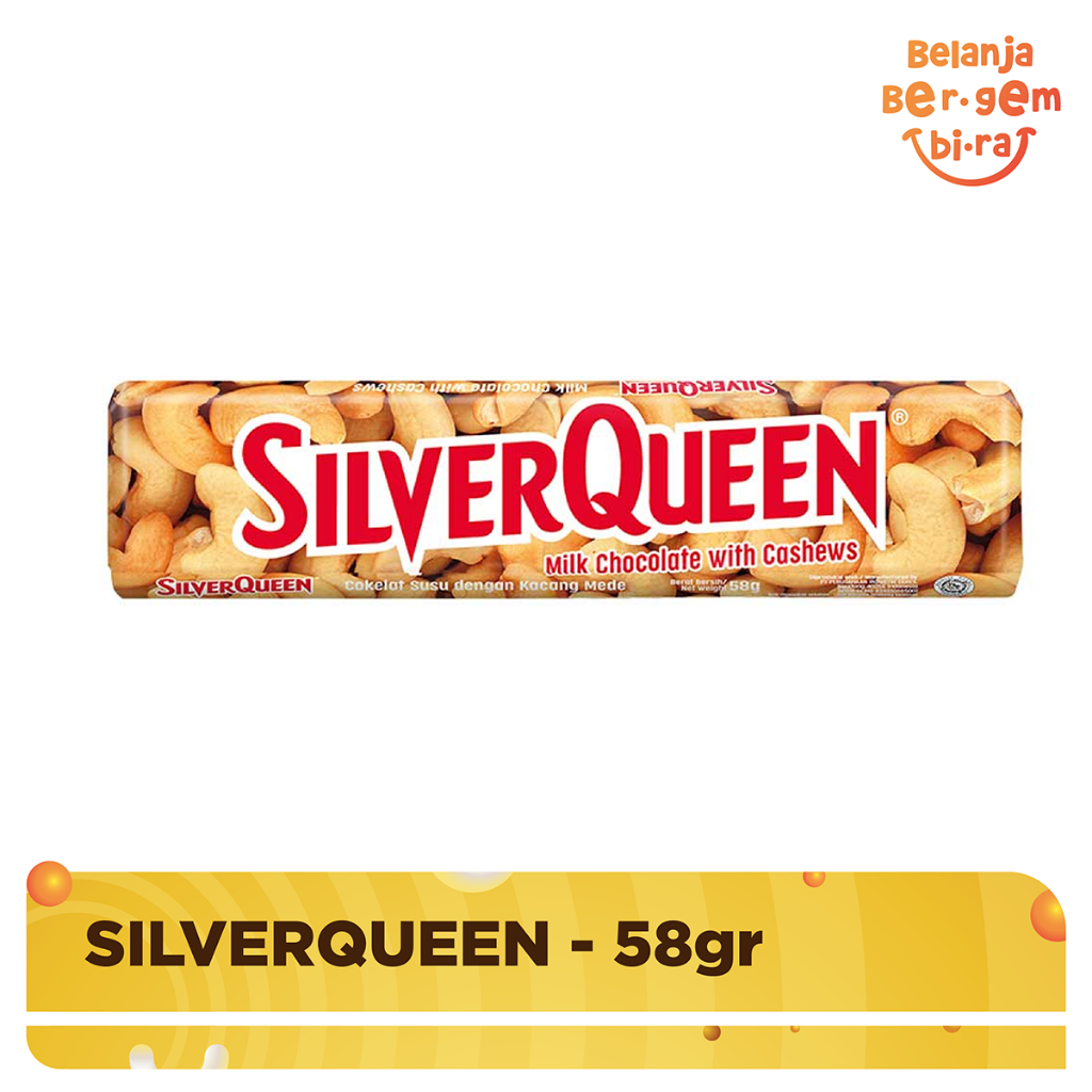 

Silverqueen Cashew / Almond 58 gr
