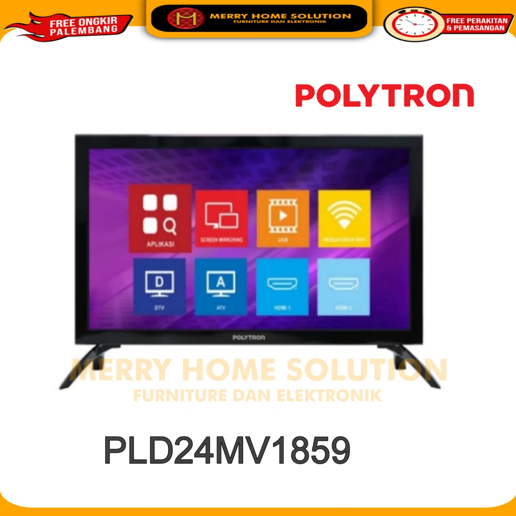 TV POLYTRON LED 24 INCH TV DIGITAL PLD24MV1859