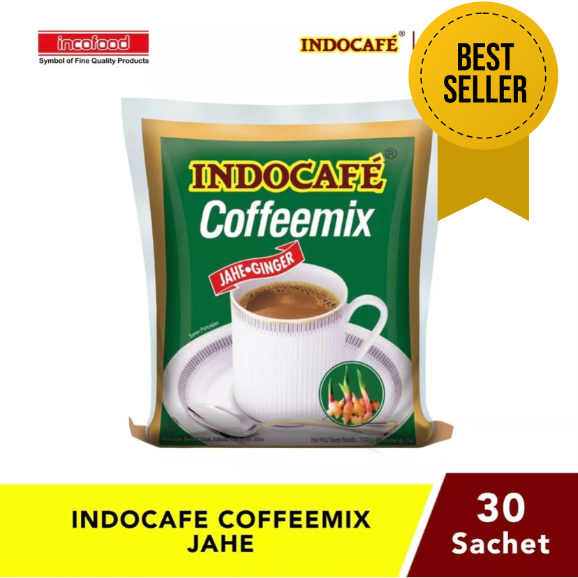 

Indocafe Coffeemix Jahe (30 sachet)