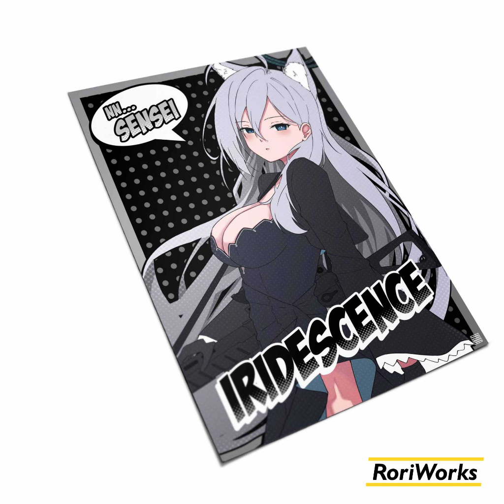 Poster Anime - Shiroko Terror | Blue Archive | Retro Pop Art