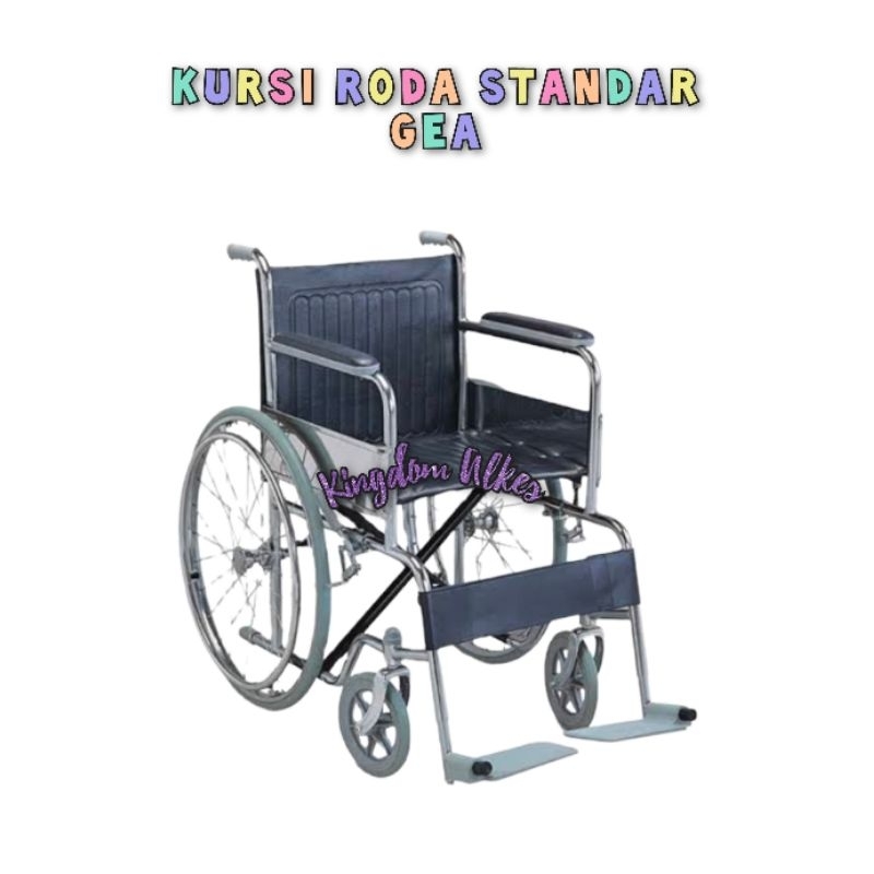 Kursi Roda Standar // Ban Mati GEA FS 871