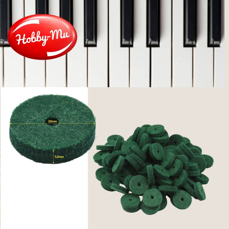 10pcs piano Tuning felt Gasket pure wool felt pad piano felt pad piano