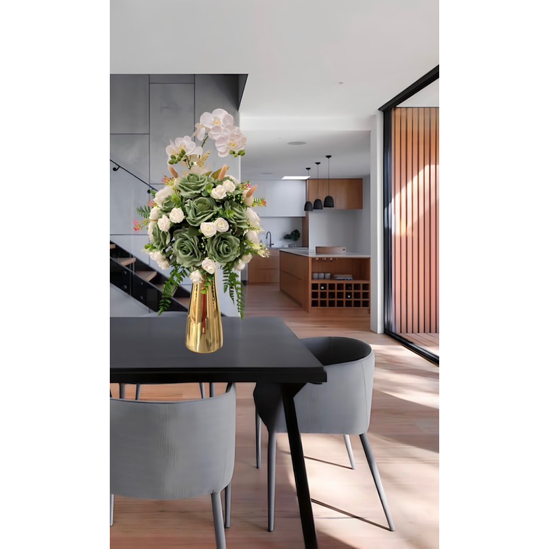 Bunga Vase Artificial premium / bunga sudut / bunga meja / dekorasi ruang