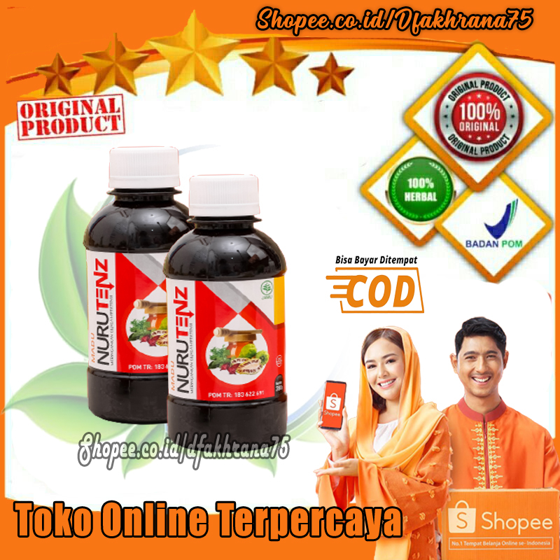 

Madu NURUTENZ Asli - Madu Herbal Atasi Hipertensi Jantung 100% Original