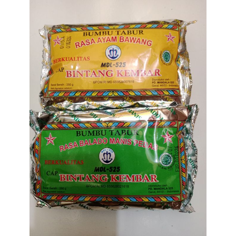 

BUMBU TABUR, bumbu bintangkembar 250gr