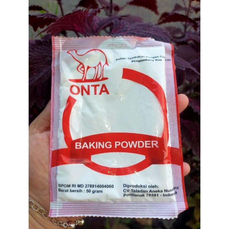 

Baking Powder Cap Onta 50gr