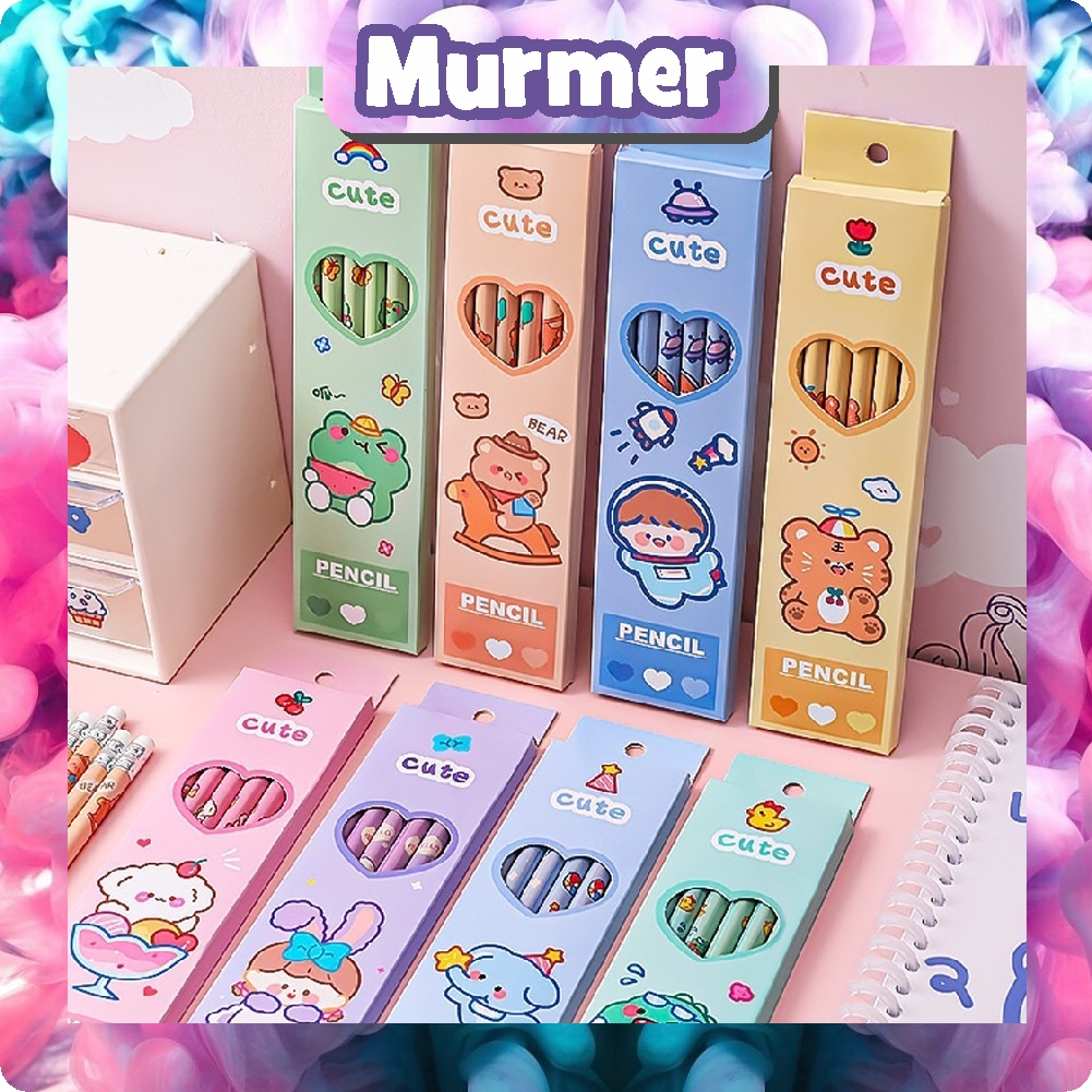 

MurmerOfficial Pensil Set Alat Tulis Sekolah Anak / Pensil Anak Karakter Lucu / Pensil Anak Karakter Lucu / Stationary S085