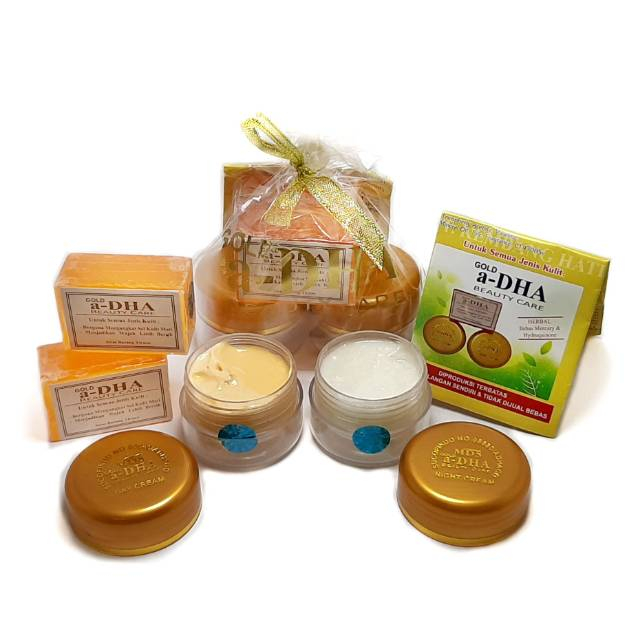 PAKET CREAM A-DHA GOLD ORIGINAL / DHA GOLD / DHA / CREAM