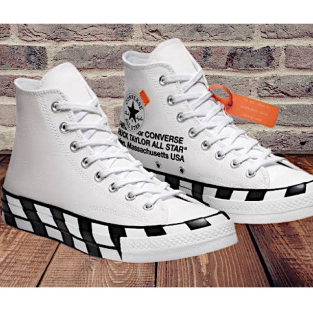 Preloved Sepatu Converse x Off White Putih Chuck