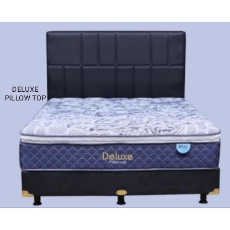 SPRINGBED DELUXE PILLOW TOP MINIMALIS SPRINGBED MURAH KASUR SPRINGBED MODERN