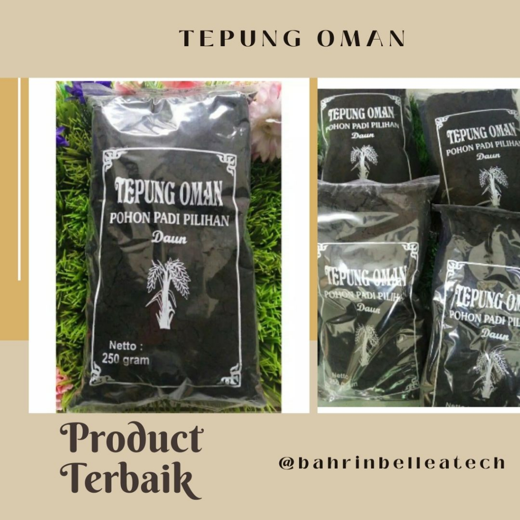 

❤bahrinbelleatech❤Tepung oman/Abu merang sekam pewarna alami 250 gram / pewarna makanan alami murah