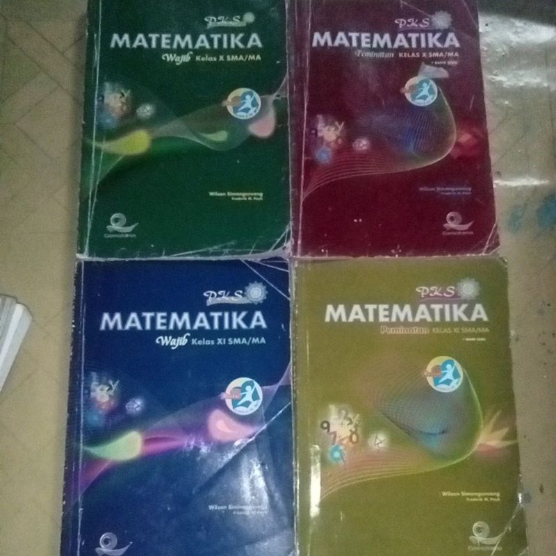 

Buku paket MATEMATIKA penerbit GEMATAMA kelas 10 dan 11