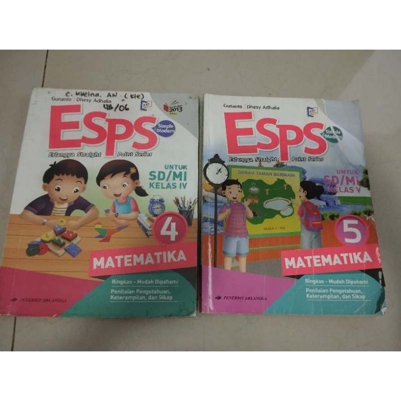 

buku ESPS matematika kelas 4&5