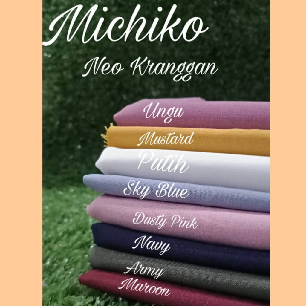 KAIN MICHIKO 58" (HARGA PER 0,5 METER)