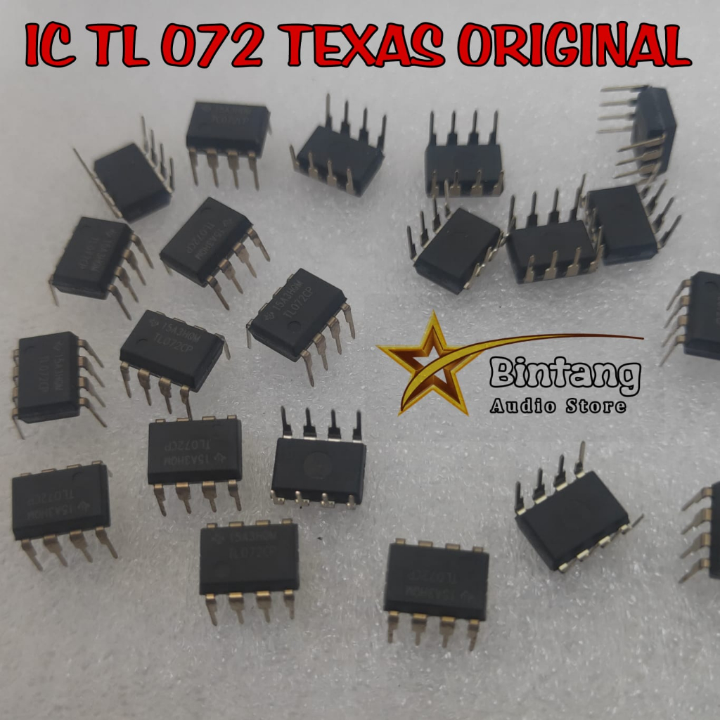 IC TL072 Original Texas TL 072 Asli