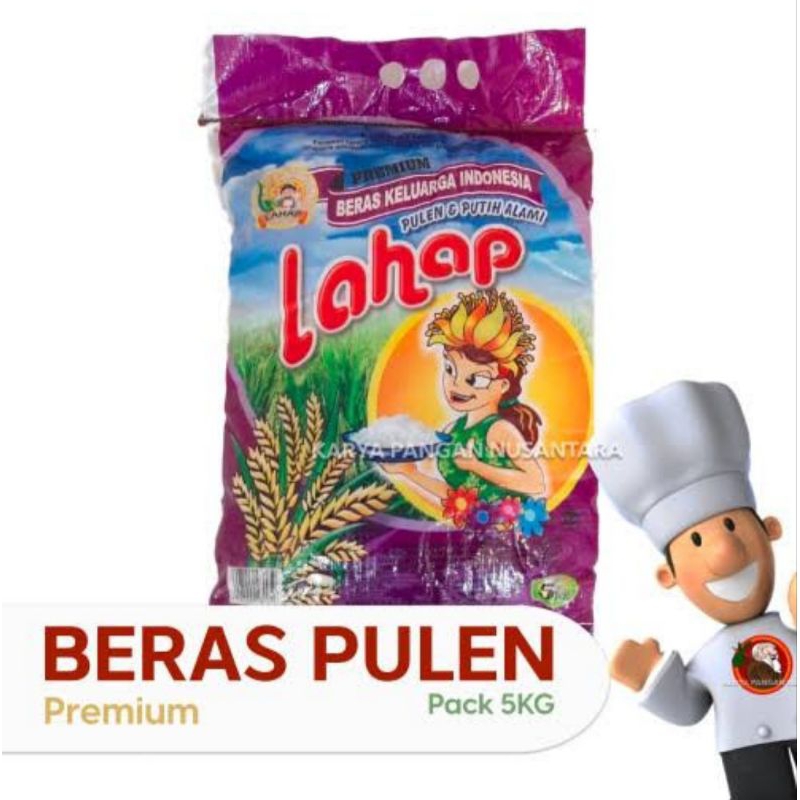 beras lahap 5kg