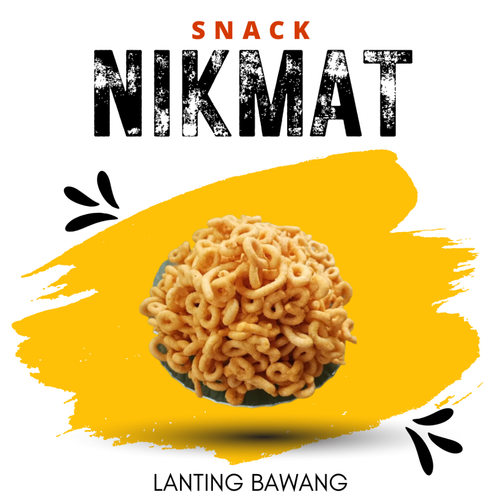 

[SNACK NIKMAT] Lanting Bawang / Klanting Bawang / Snack Ringan Asin / Camilan Gurih Asin