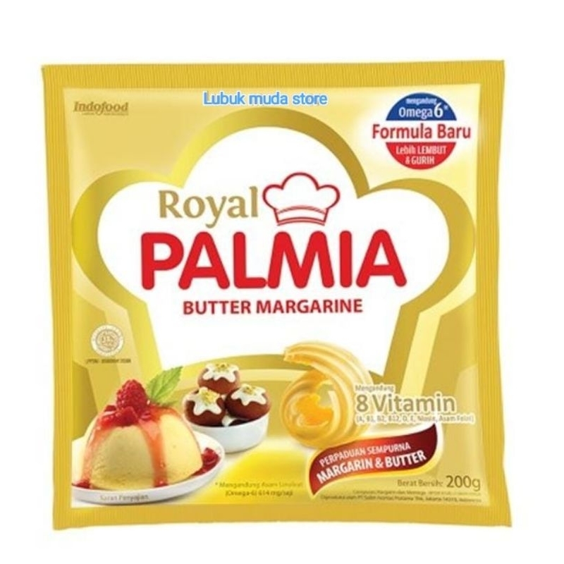 

Royal palmia butter margarine 200gram