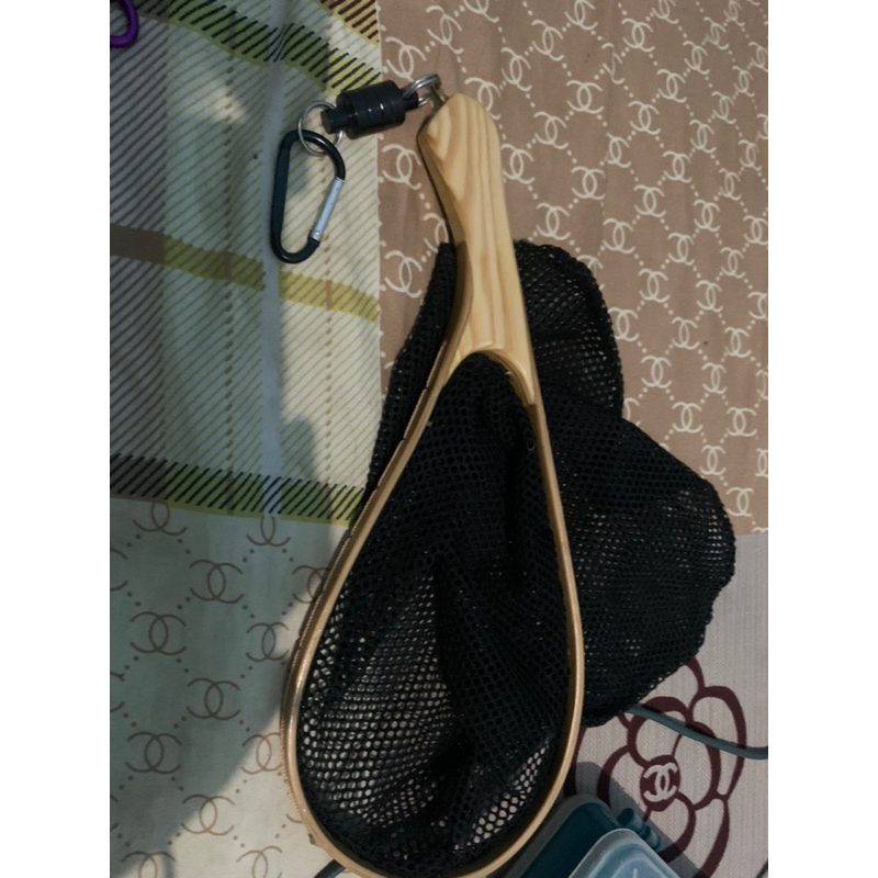 Landing net kayu