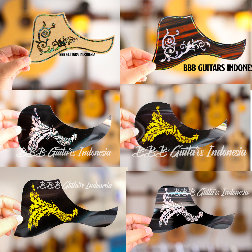 Pickguard Gitar Akustik Pickguard Pelindung Gitar Akustik dan Akustik Elektrik