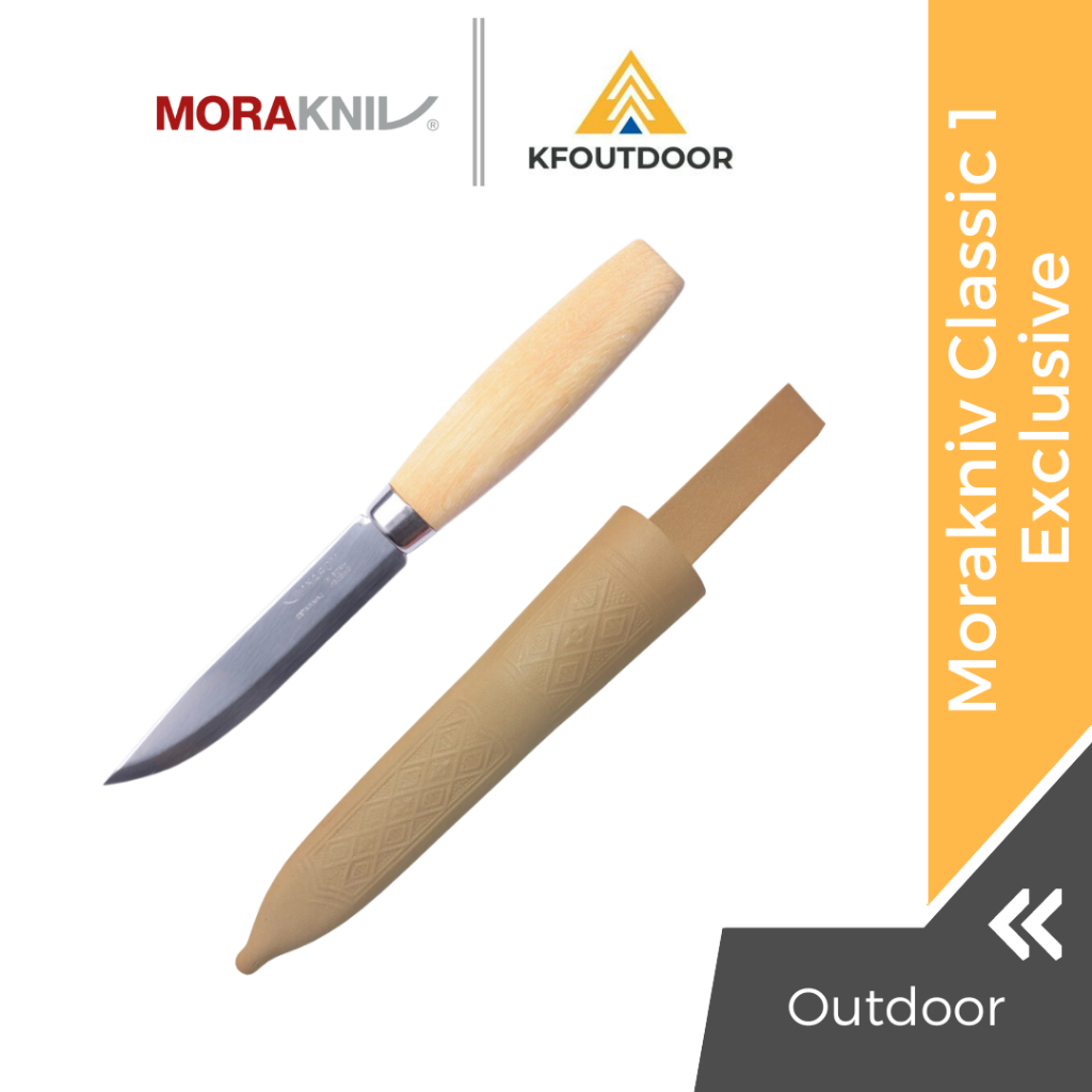 Pisau Classic Morakniv Classic Exclusive No.1 Carbon Steel MadeIn Swedia