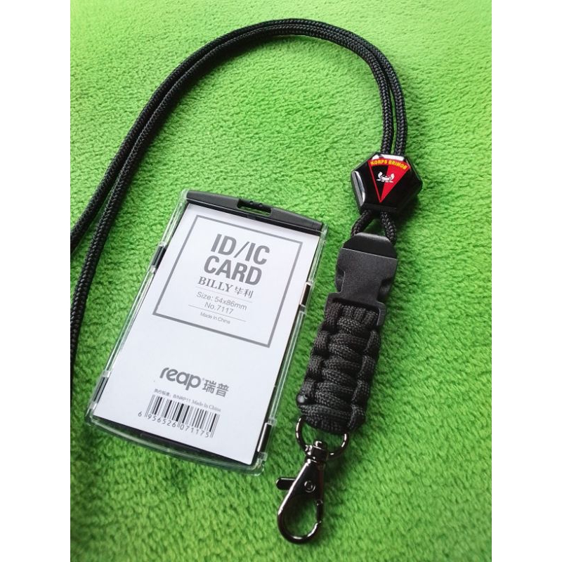 

lanyard name tag logo KORPS BRIMOB