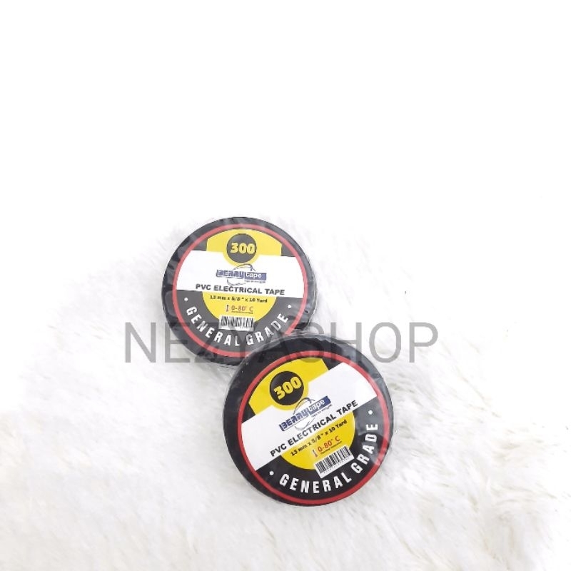

ISOLASI PVC BERRY 17MM X 10 YARD (300) ISOLASI LISTRIK
