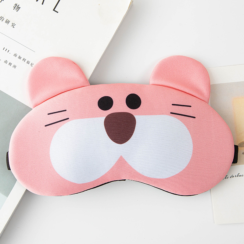Penutup Mata tidur eye cover mask kacamata anak motif hewan binatang kartun Lucu cartoon Untuk Tidur Gel Biru Dingin  masker mata sleeping mask Kucing Penguin Harimau Koala