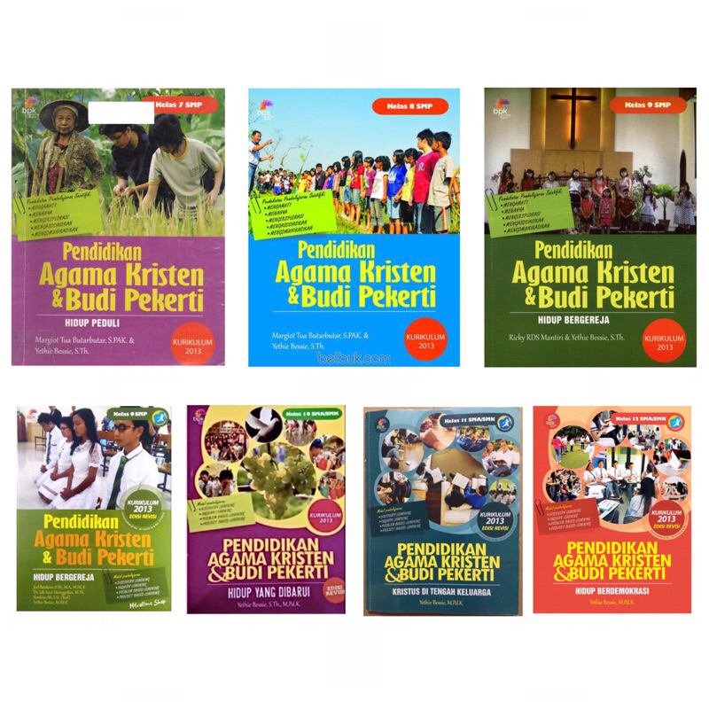 

[PRE-LOVED] Buku Pendidikan Agama Kristen & Budi Pekerti BPK Gunung Mulia SMA Kelas 7 8 9 10 11 12