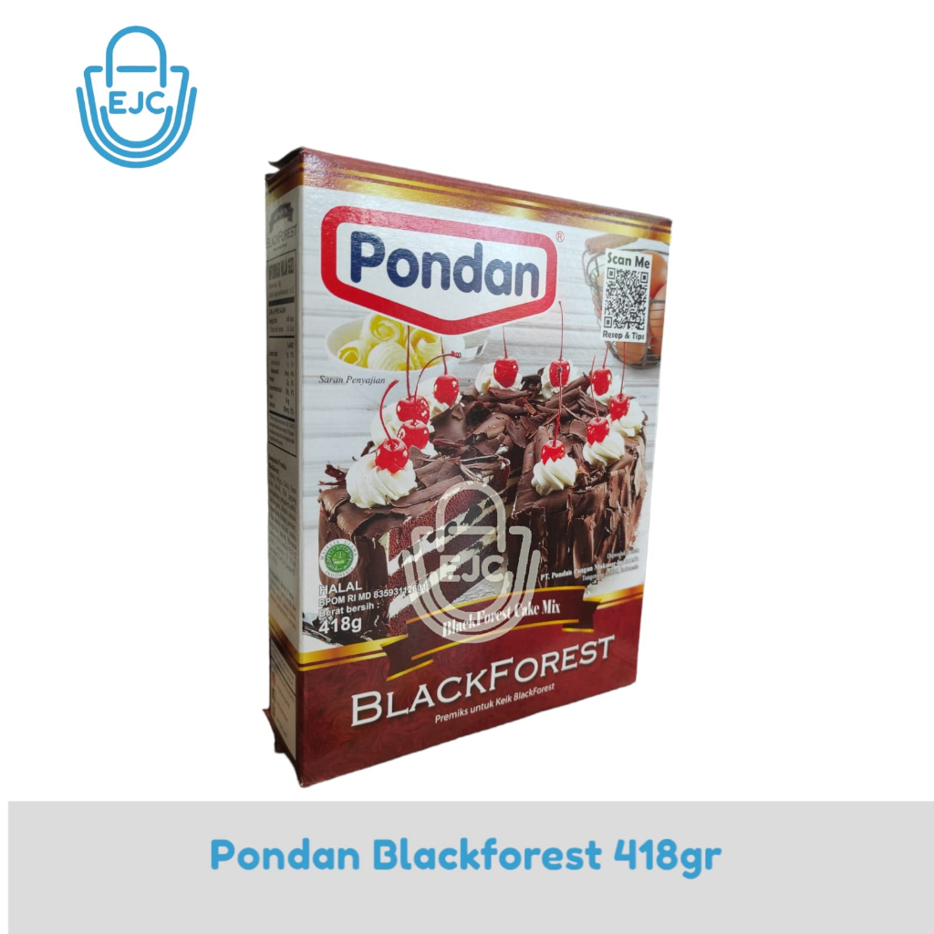 

PONDAN BLACKFOREST 418GR / PONDAN TEPUNG PREMIX BLACKFOREST 418GR