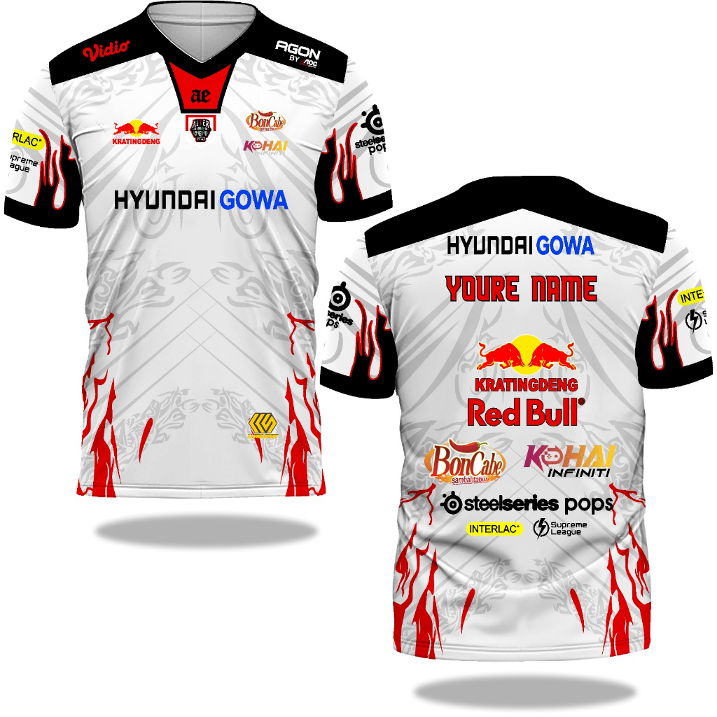 Jersey AlterEgo MPL Season 12 Away putih Terbaru