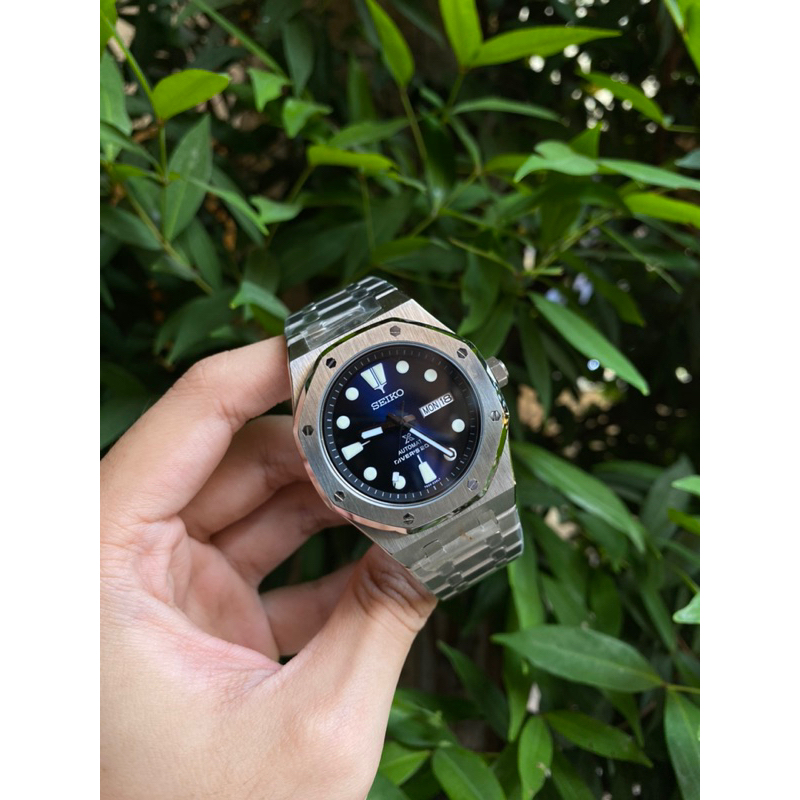 (PO) By Req Couple Set Royal Oak AP Seiko Mod Watch Jam Tangan Automatic