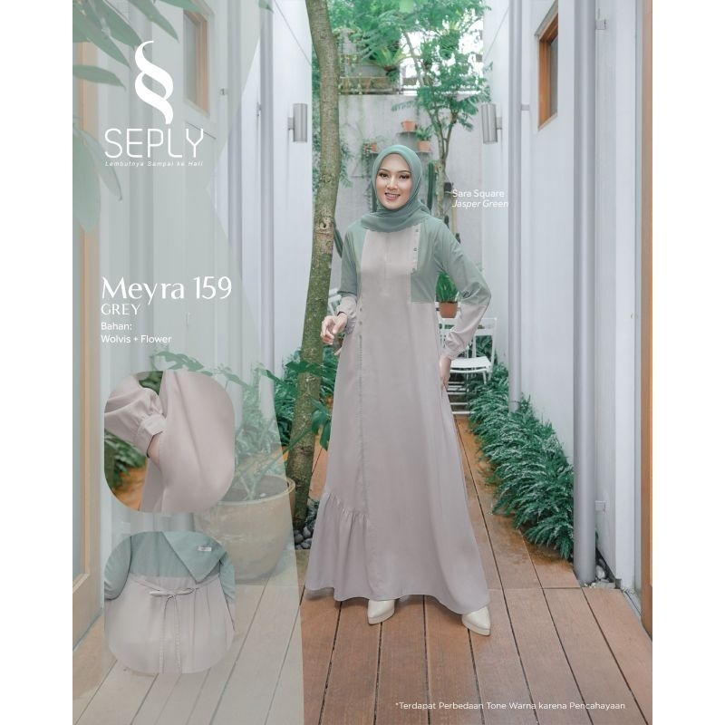 SEPLY GAMIS MUSLIM WANITA MEYRA 159
