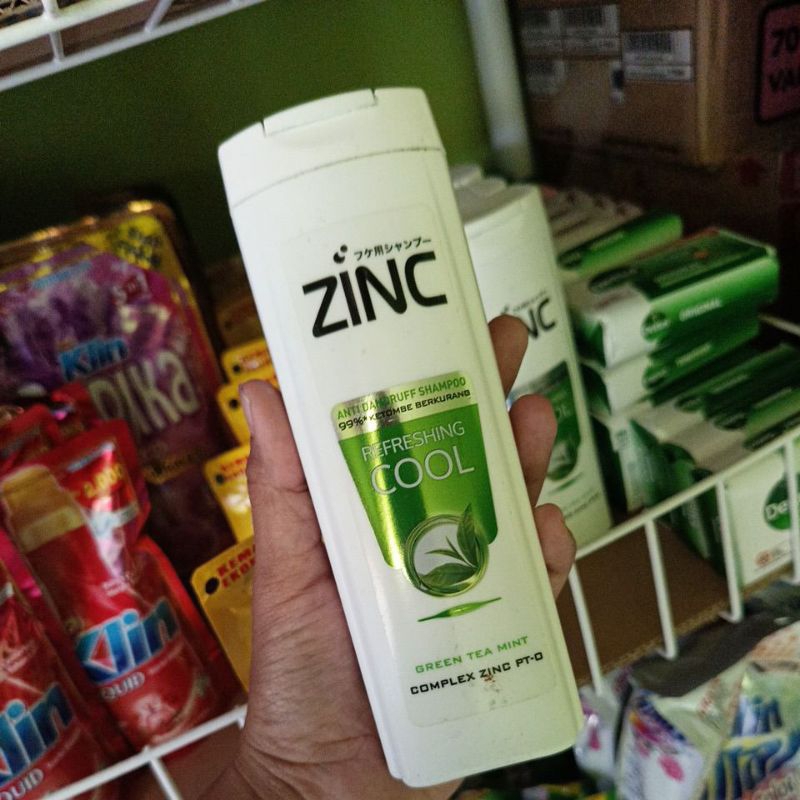 SAMPO ZINC HIJAU - BOTOL 170ML