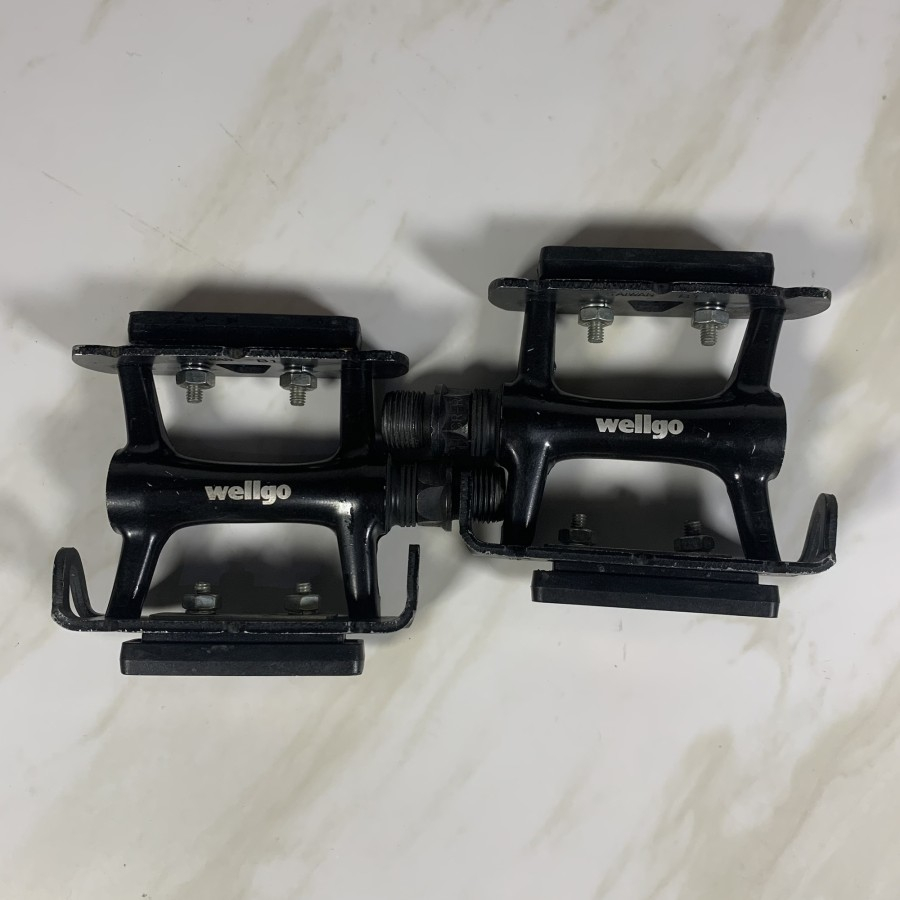Pedal wellgo toeclip fixie vintage retro klasik