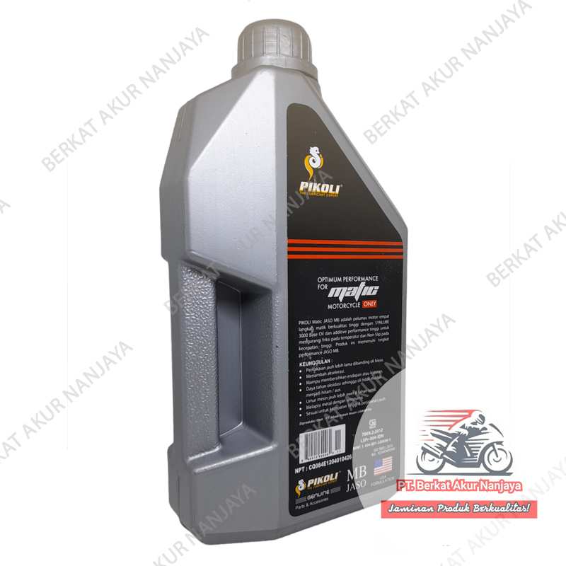 RK OLI PIKOLI 0.8 L 10W 30 / OIL PIKOLI 10 W 30 0.8 LITER OLI MESIN (OLI MATIC) OLI MESIN Synthetic