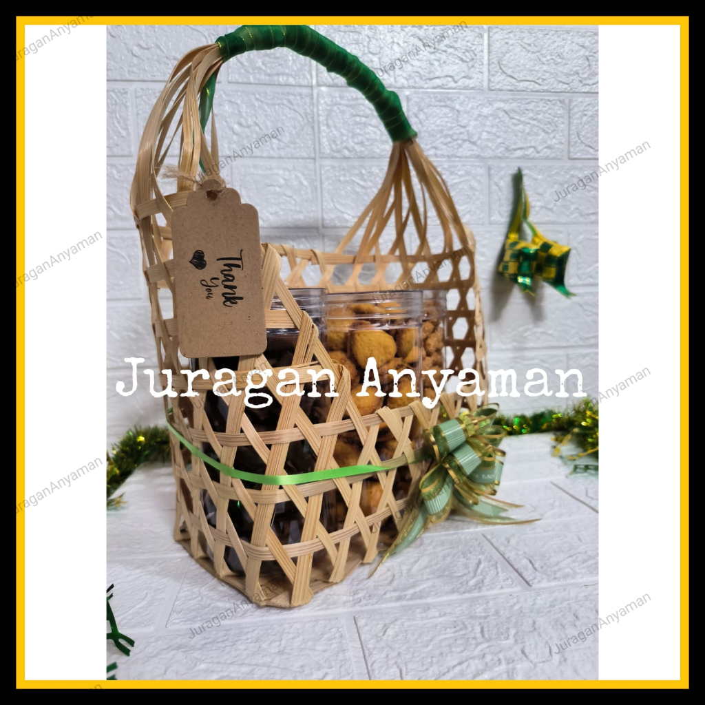 

Tas Ulang Tahun Anak - Tas Bambu - Tas Souvenir - Tas Ramah Lingkungan - Tas Buah - Tas Hampers Idul Fitri Natal Imlek Tahun Baru